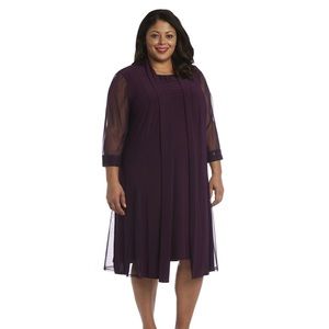R&M Richards Dress Plus Size